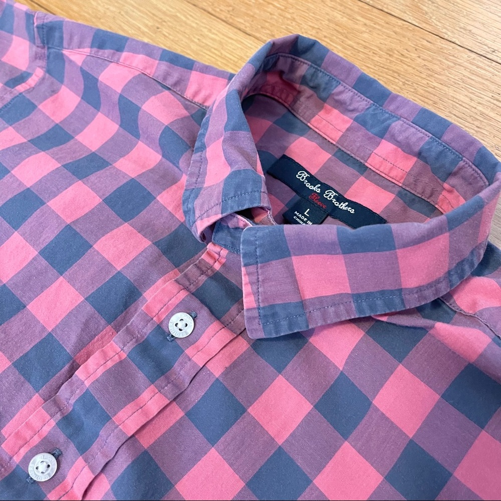 Brooks Brothers Boys Button-down Shirt Size Large